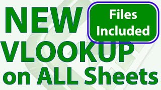 NEW VLOOKUP to Search All Worksheets Simultaneously in Excel