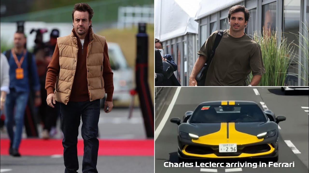 F1 Drivers arriving in Suzuka for #JapaneseGP | Behind the scenes