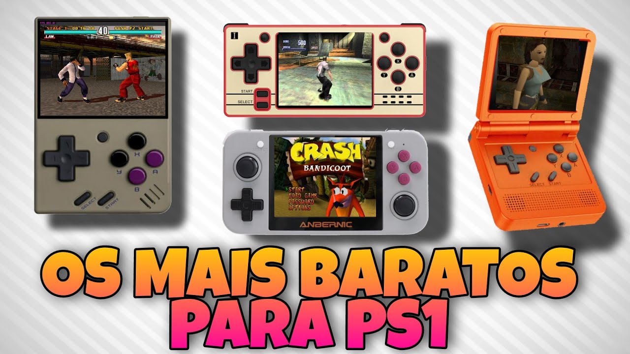 Os melhores videogames portáteis baratos