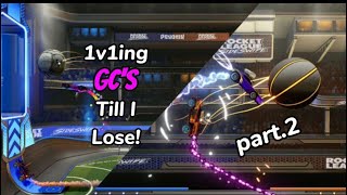 1v1ing GC’s Till I Lose | part.2 | Rocket League Sideswipe