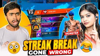 Eliza And Monster Breaking My Streak 😱 30 Winning Streak In Cs Rank Gone Wrong ? - Garena Free Fire