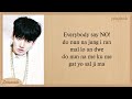 BTS N O Easy Lyrics
