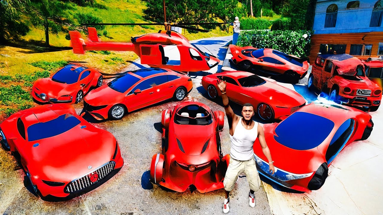 Franklin Touch Turns ANYTHING BECOME DIAMOND In GTA 5