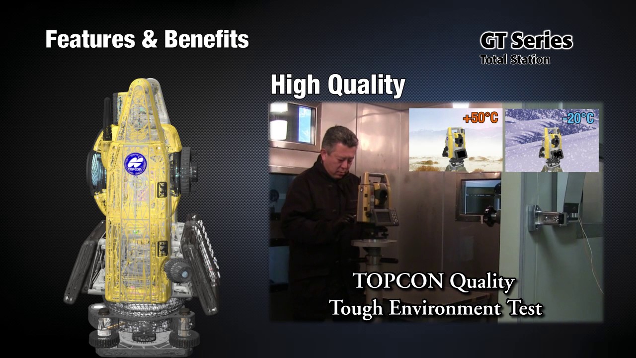 TOPCON GT Series Product - YouTube