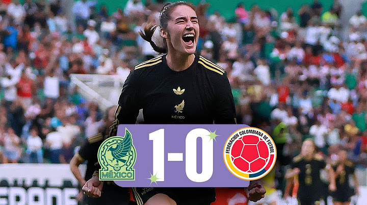 MÉXICO 1-0 COLOMBIA | ¡Victoria en Zacatepec! | Partido Amistoso