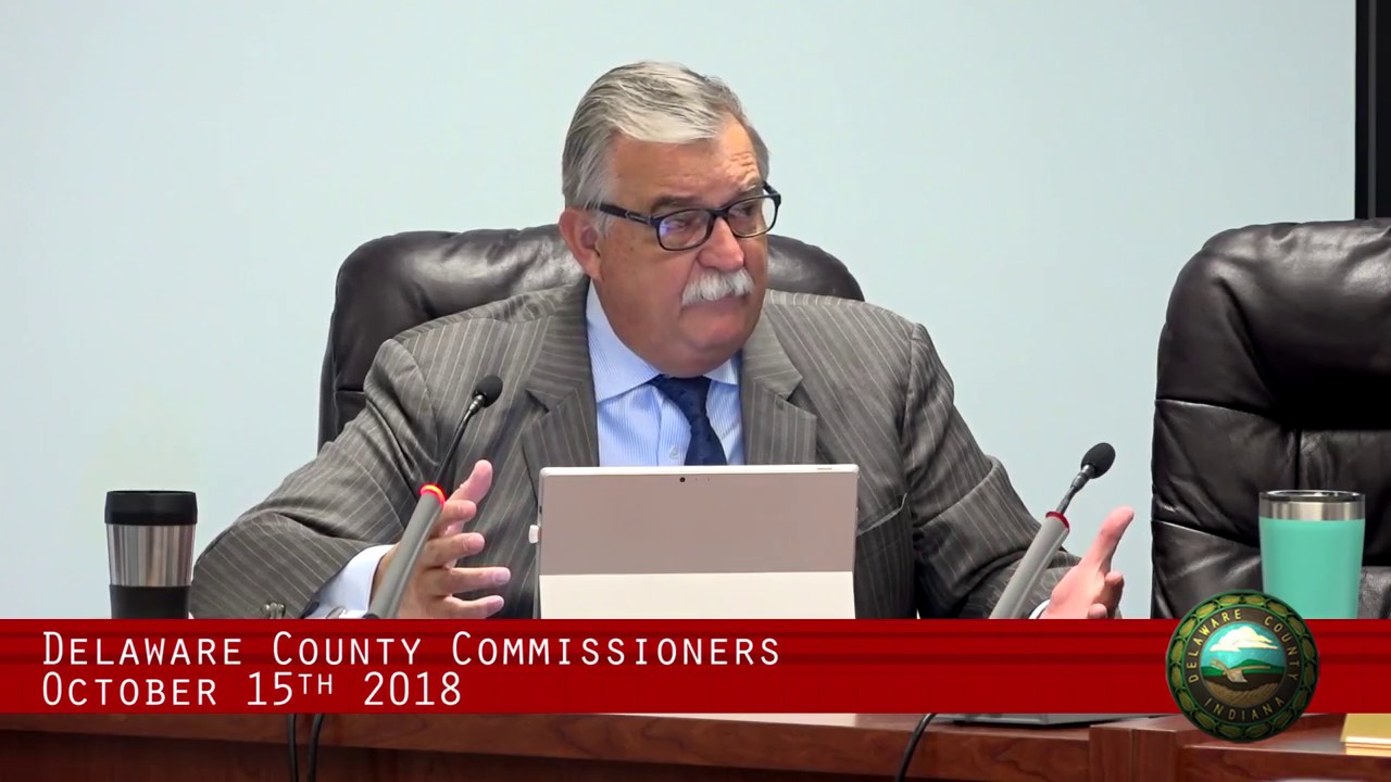 October 15tth 2018 Delaware County Commissioners Meeting YouTube