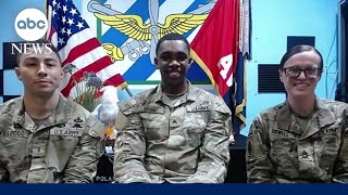 US military members celebrate Thanksgiving overseas in Poland