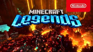 Minecraft Legends - The Piglin Rampage Begins Trailer - Nintendo Switch