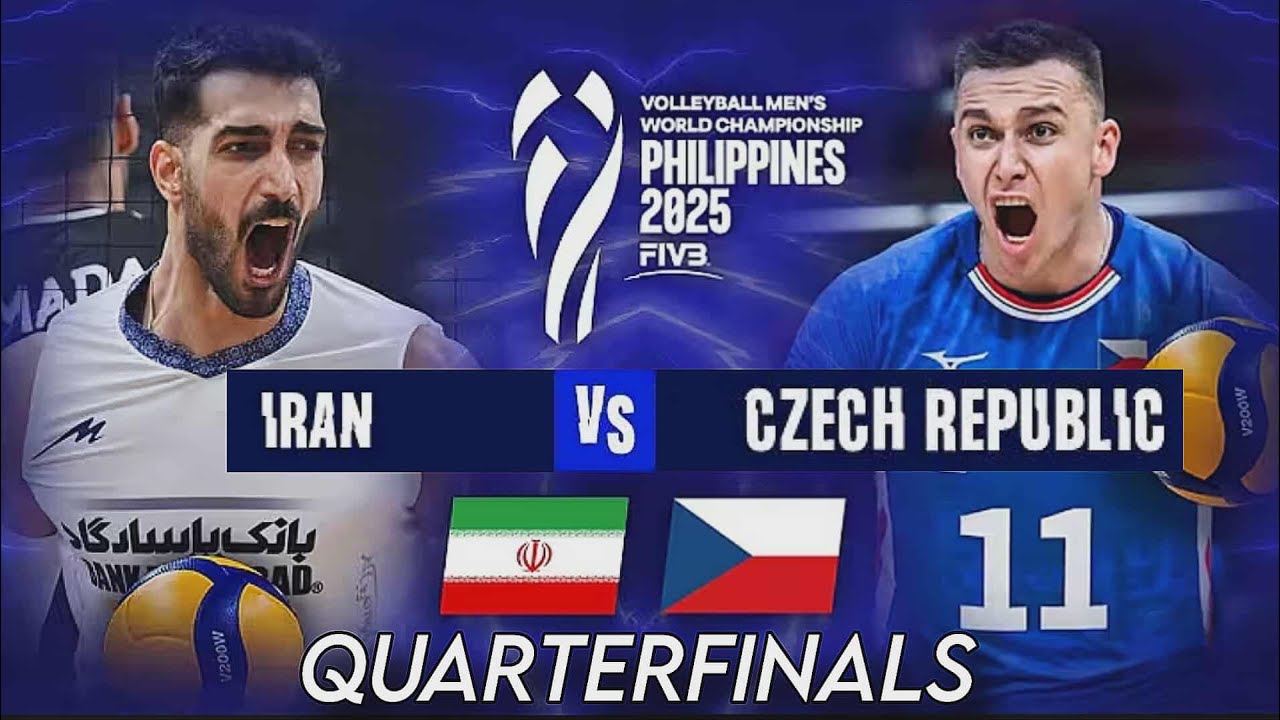 FIVB Volleyball Men's World Championship Live │ CZECH REPUBLIC vs IRAN │ Live Score Update