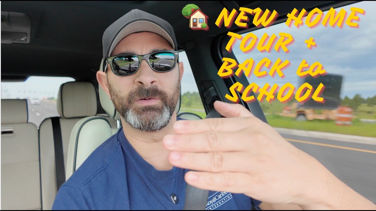 🏡 Touring New Homes in Winter Garden & Clermont! | Back-to-School Family Vlog 📚