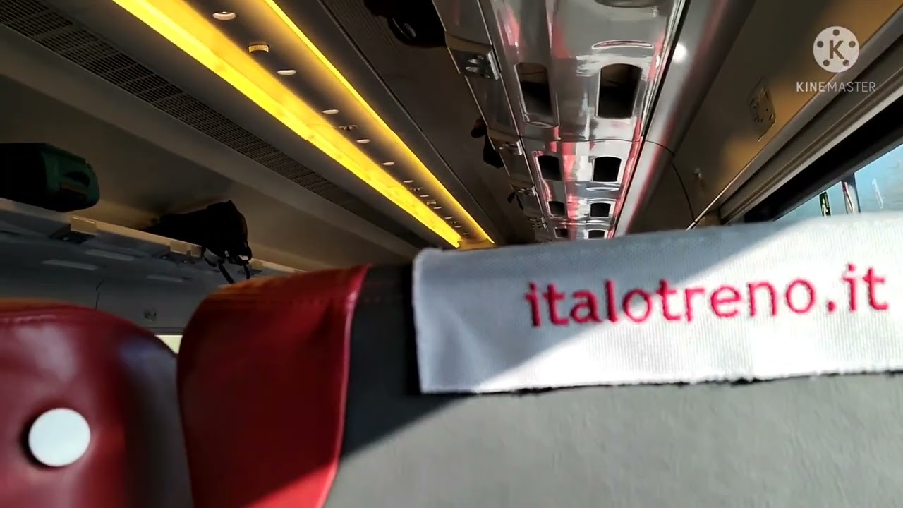 Torino P.N. - Milano C.Le a bordo di Italo - AGV 575