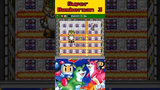 Super Bomberman 3 | Classic Bomb Battle | SNES Gameplay #shorts