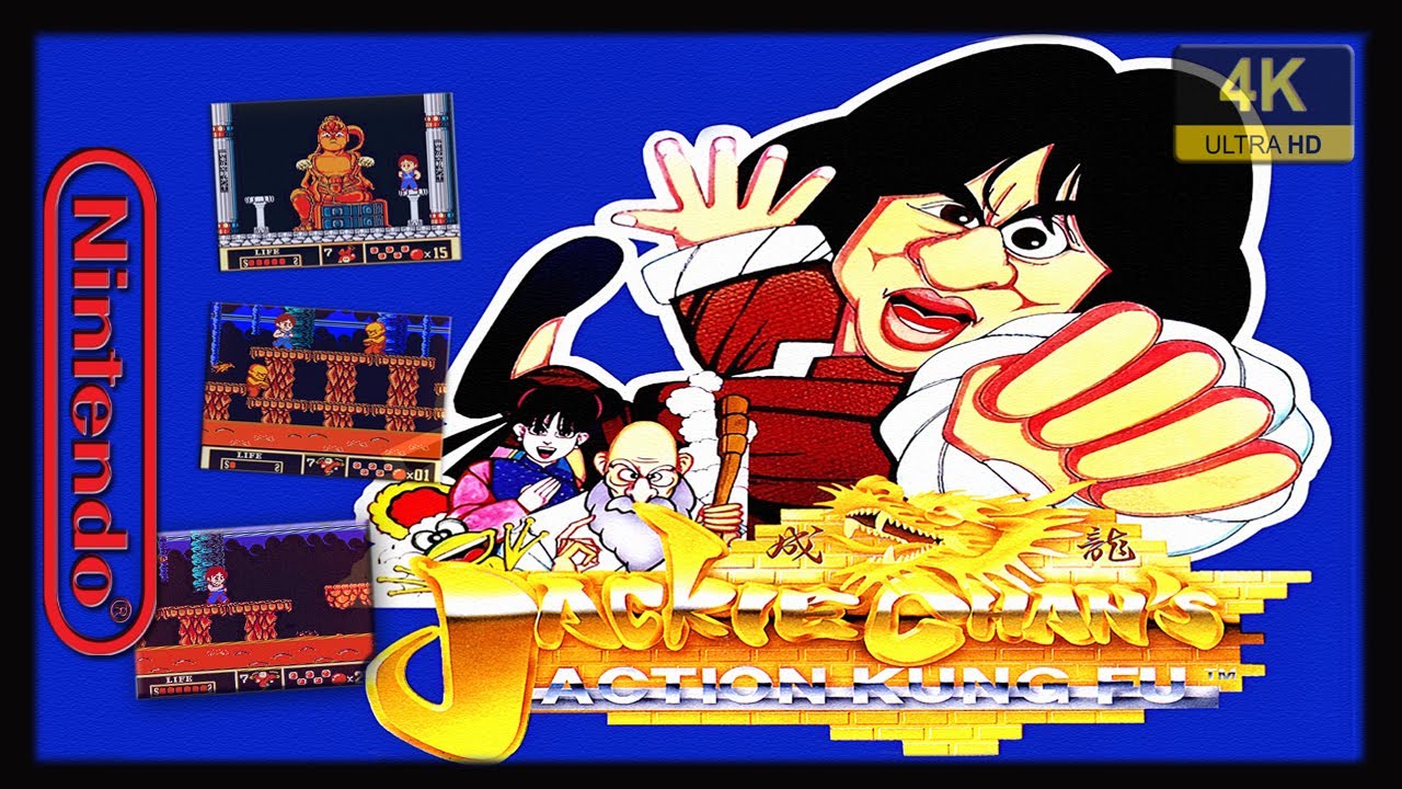Jackie Chan's Action Kung Fu【中古美品・NES欧州版 Jackie Chan's Action Kung Fu【中古美品・NES欧州版