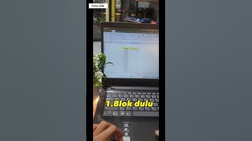 Cara Membuat Hari Dan Tanggal Dengan Cepat Di Excel #shortvideo #tips