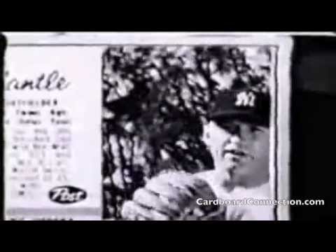 Mickey Mantle 1960s Post Cereal Baseball Cards