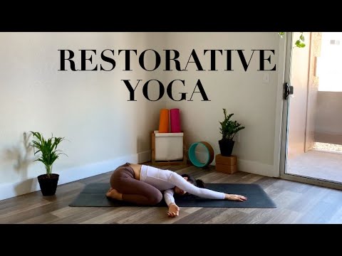 Restorative Yoga - No Props | 40 Min Self-Care Practice