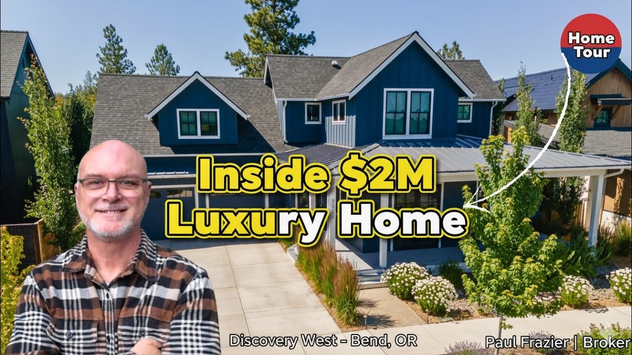 Inside a $2 Million Luxury Modern Farmhouse | Bend, Oregon Discovery West Home Tour