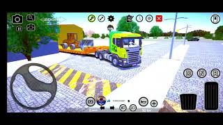 Proton Bus Simulator 2 Heavy Truck Mod । Heavy Truck Transport Buldozer । PBS2 Driving Simulator screenshot 3