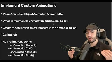 Android Developer Interview Question: Custom Animations