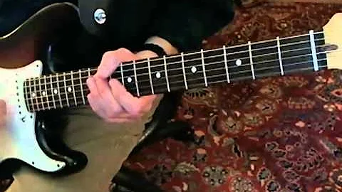 Joe Jackson - Friday - Guitar Lesson Part 1 of 2