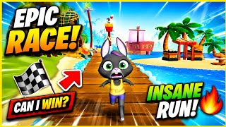 🏁 EPIC RACE Challenge! 😱 Can I Win This Crazy Island Run? | Fun Racing Gameplay❤️😳🎉🙀 screenshot 3
