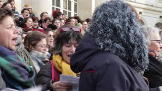 Hymne des femmes - SOROR , Foule Chantante - Compagnie Dicilà - Rennes - 3 mars 2018