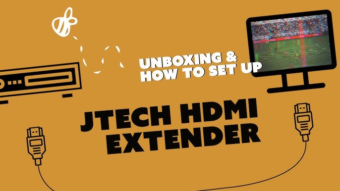  J-Tech Digital Wireless HDMI Extender 1080p up to 660 ft  Extension, Transmitter & Receiver Kit Selectable Frequencies to Limit  Interference, IR Remote Control (up to 4 Sets) : Electronics