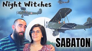 SABATON - Night Witches (Animated Story Video) (REACTION) with my wife