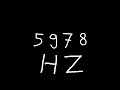 5978 hz