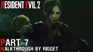 Resident Evil 2 Remake Claire (2) Прохождение Часть 7 