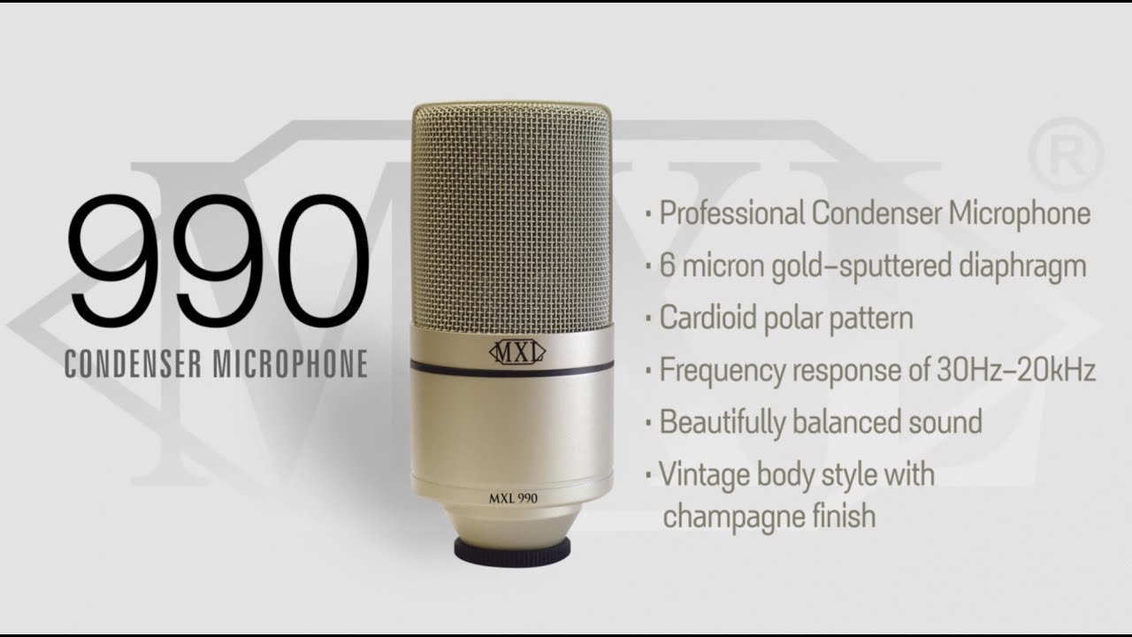 Mxl 990 Frequency Response Chart