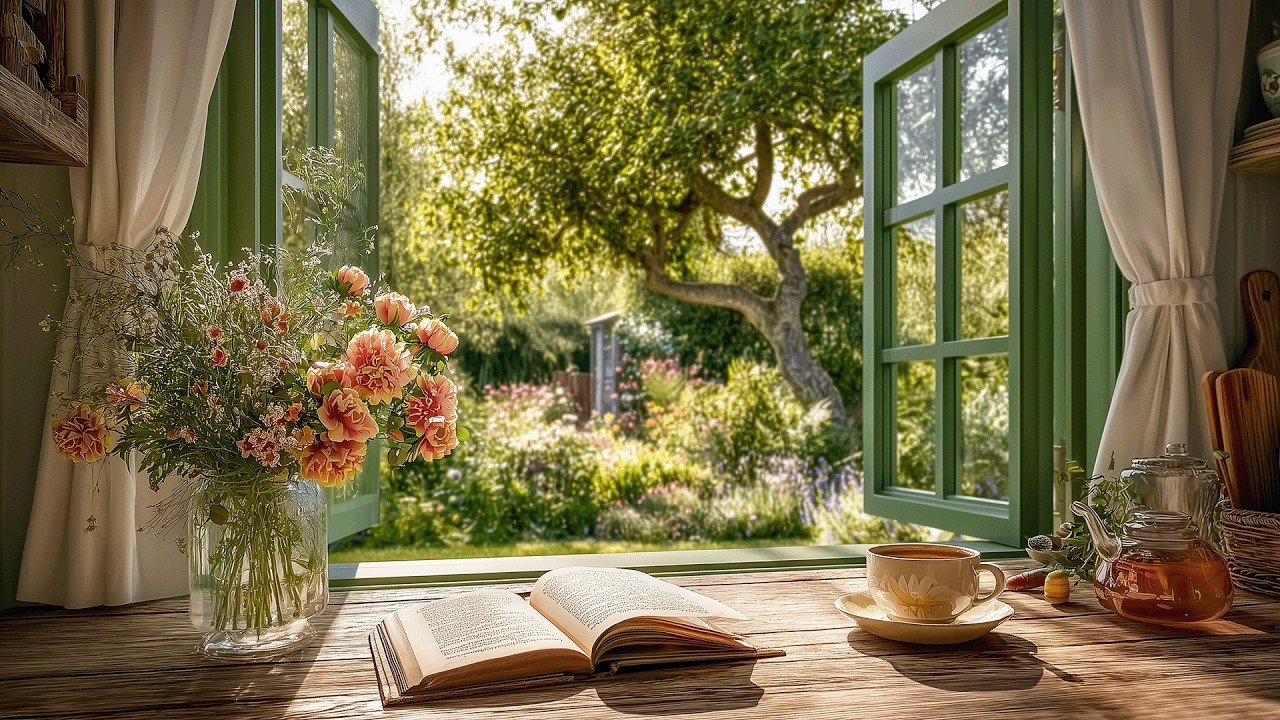 March Vibes | A piano playlist for a quiet spring morning | Reading Focus Study Work