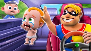 Don't get in Strangers' Cars  Police Officer Songs  Funny Songs & Nursery Rhymes  PIB Little Song