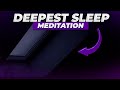 Guided Meditation Deep Sleep for Insomnia, Worries and Anxiety with RAIN sounds