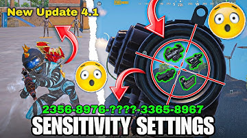 Zero Recoil World Best Sensitivity And All Control Settings For / PUBG MOBILE | BGMI