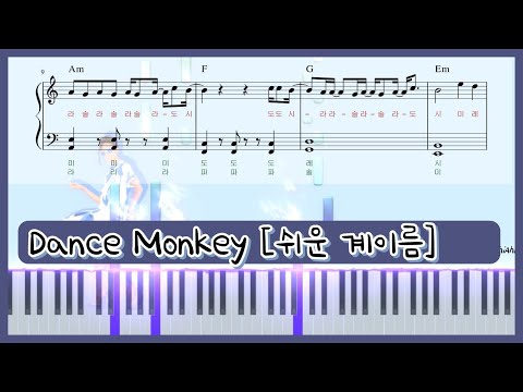 Dance Monkey (Easy ver.) -  Tones And I