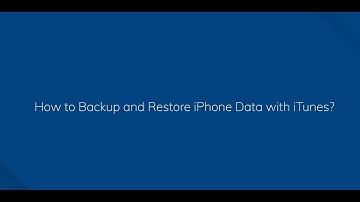 How to Backup and Restore iPhone Data with iTunes
