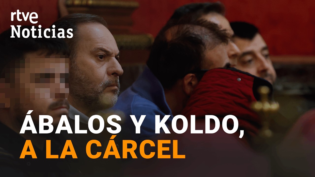 CASO MASCARILLAS | El SUPREMO CONDENA a ÁBALOS a 24 AÑOS de CÁRCEL y a KOLDO GARCÍA a 19 | RTVE