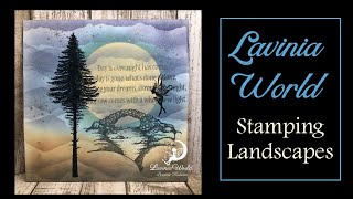 Lavinia World - Stamping Landscapes - Lavinia Stamp - Fairy Bridge LAV177
