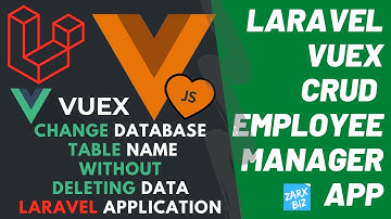 #3 change database table name without loosing data Laravel application