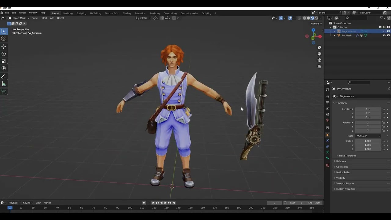 Prime World - Easy import of characters into Blender (New Addon)