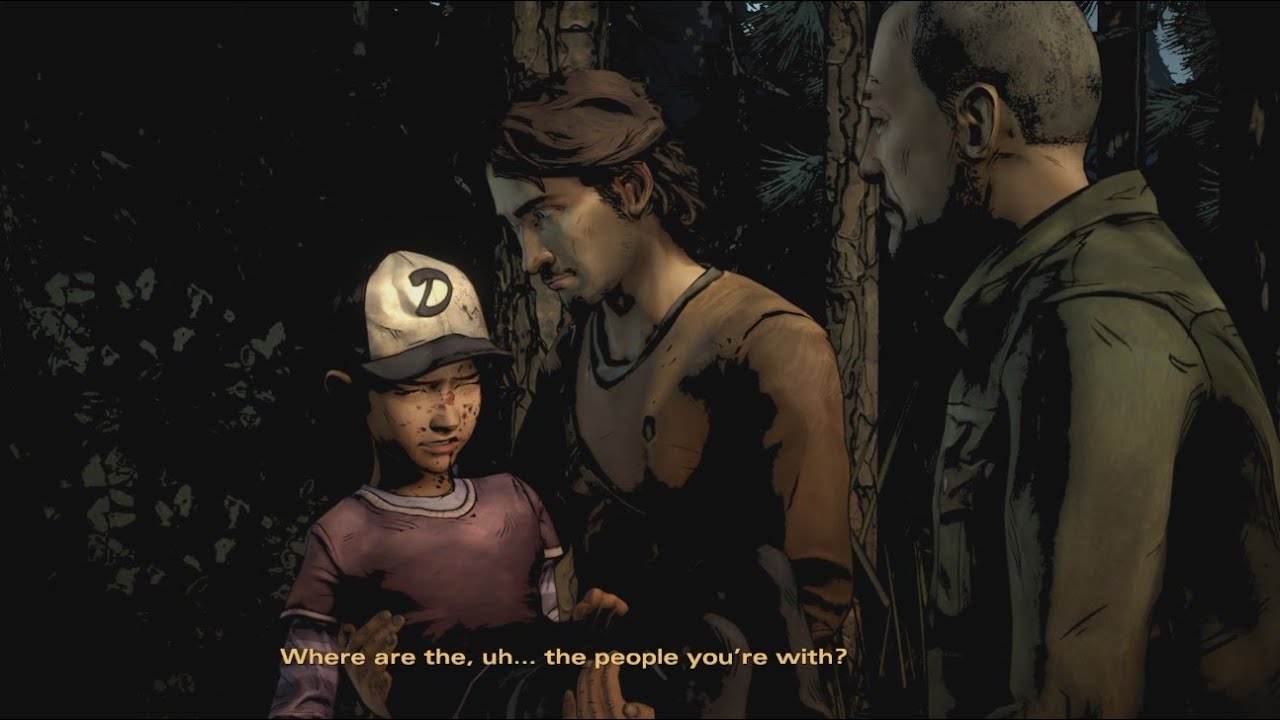 The Walking Dead 2 Strangers save Clementine from death YouTube