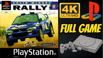 Colin McRae Rally | PS1 | 4K60ᶠᵖˢ UHD🔴 | Longplay Walkthrough Playthrough Full Movie Game