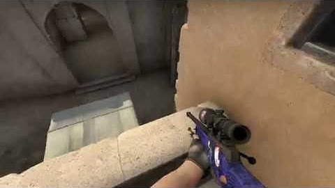 CSGO 1 V 4 Clutch On de_dust2