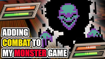 Adding COMBAT To My MONSTER Game - ComCreatures Devlog 006 #gamedev #devlog