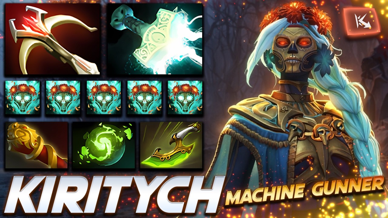 Kiritych Muerta Machine Arrow Gun - Dota 2 Pro Gameplay [Watch & Learn]