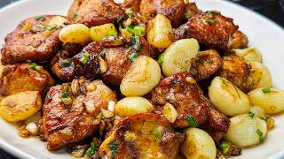 Golden Garlic Butter Chicken Breast