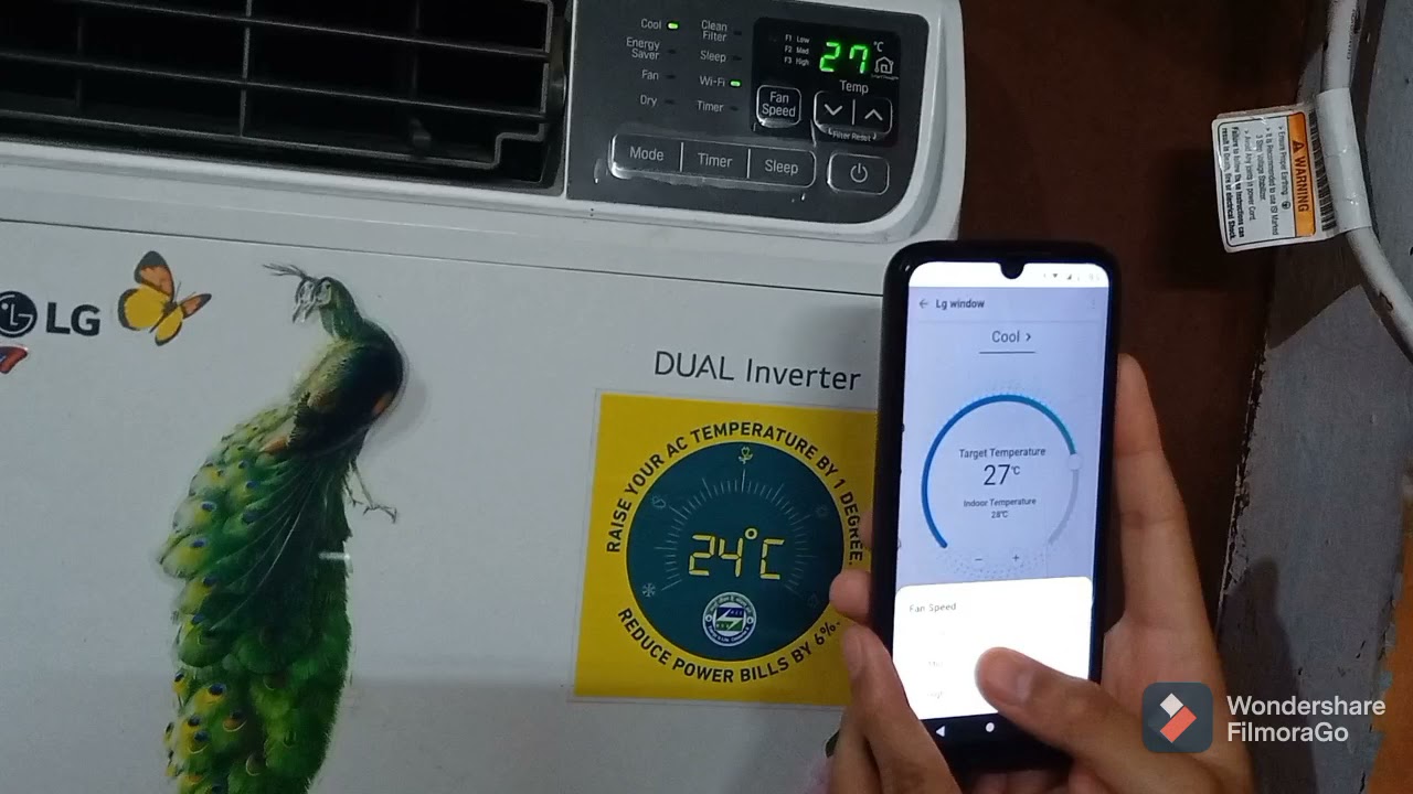 HOW TO CONNECT LG DUAL INVERTER AC