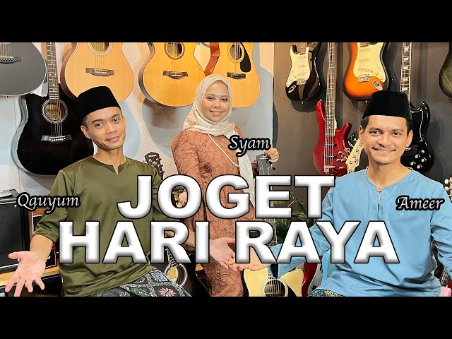 Joget Hari Raya (Music Video) - Cover by Qauyum, Ameer u0026 Syam class=