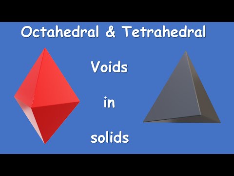 Video: Dalam rongga oktahedral ccp?